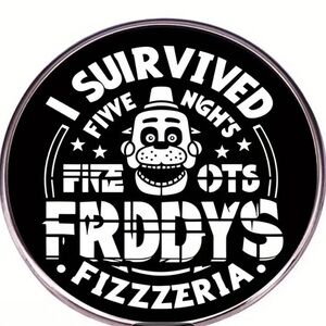 Five Nights at Freddy's Round Sign
